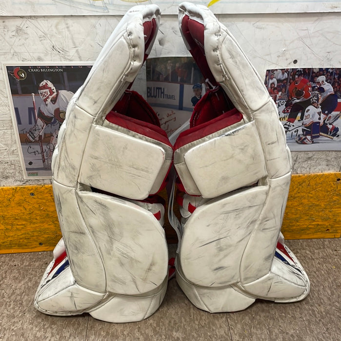 Used CCM Extreme E3.5 26”+1” Goal Pads