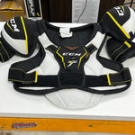 Used CCM Super Tacks Youth Large Shoulder Pads