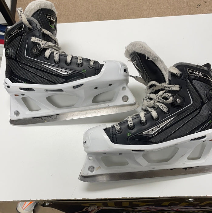 Used CCM RibCor 44k 3.5D Goalie Skates