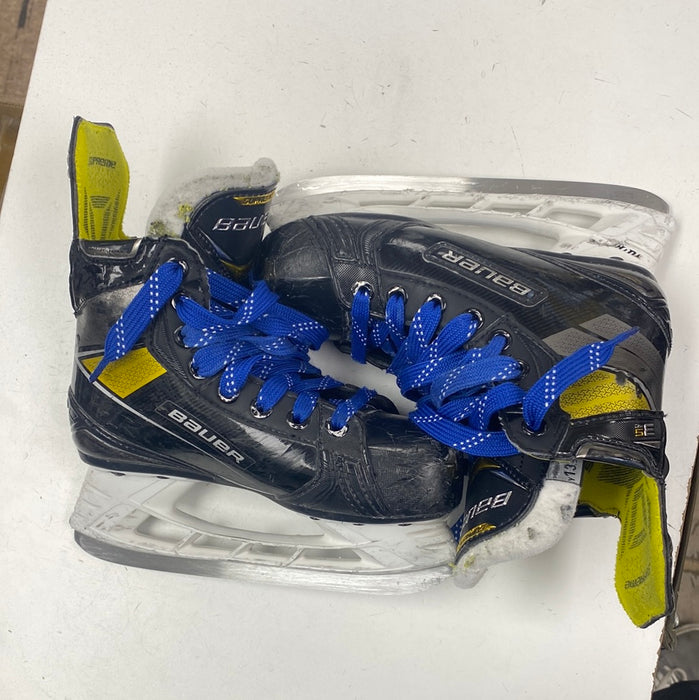 Used Bauer Supreme 3s Pro Youth 13.5 Skates