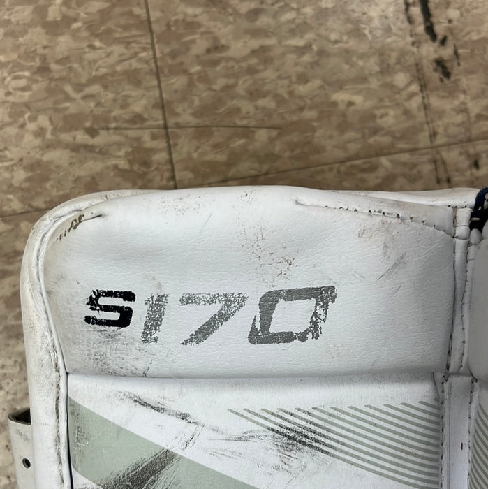 Used Bauer Supreme S170 Junior Medium Goal Leg Pad