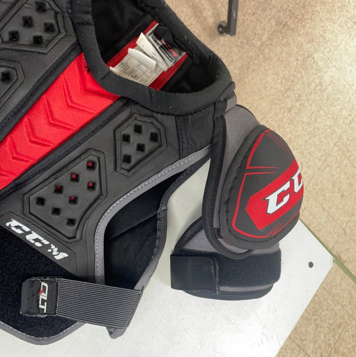 Used CCM QLT250 Shoulder Pads Junior Medium