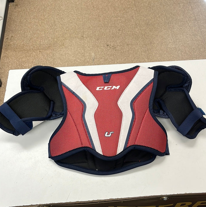 Used CCM ULITE Youth Large Shoulder Pads
