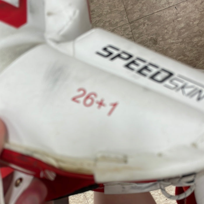 Used CCM Extreme Flex E4.5 26”+1” Goal Pads