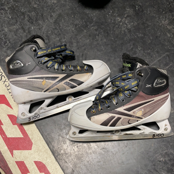 Used Reebok 2k 5.5D Goalie skates