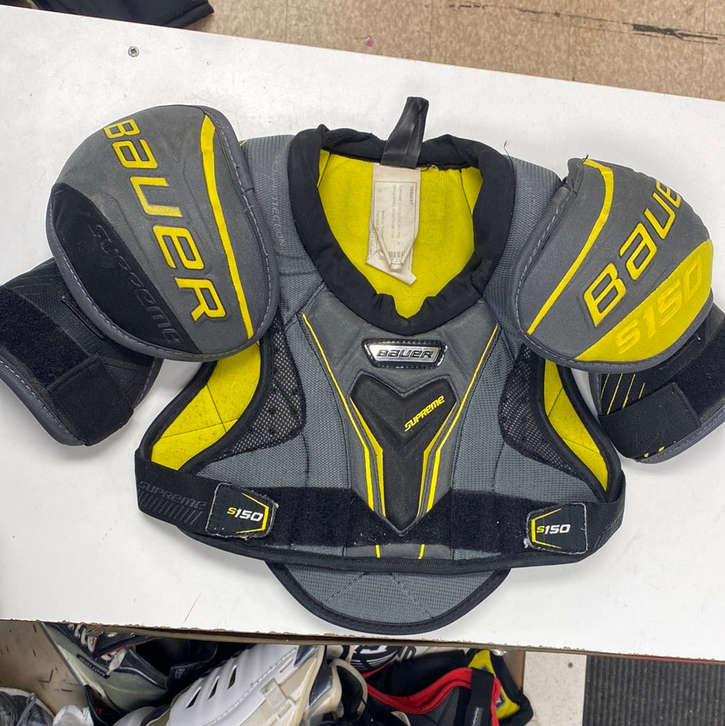 Used Bauer s150 Junior Small Shoulder Pads Crow's Sports