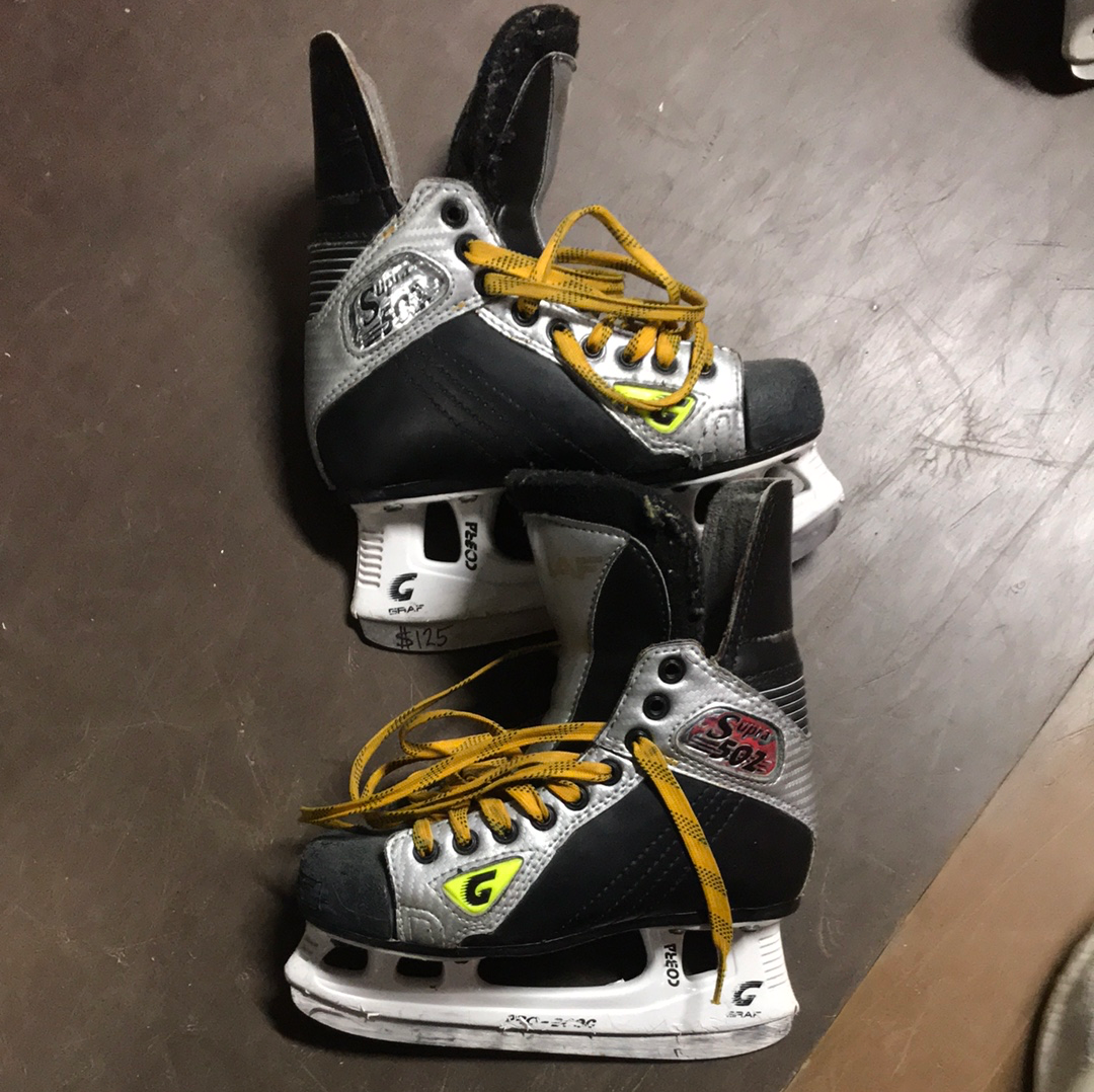 Used Graf Supra 502 2D Skates Crow's Sports — Crow's Sports Hockey