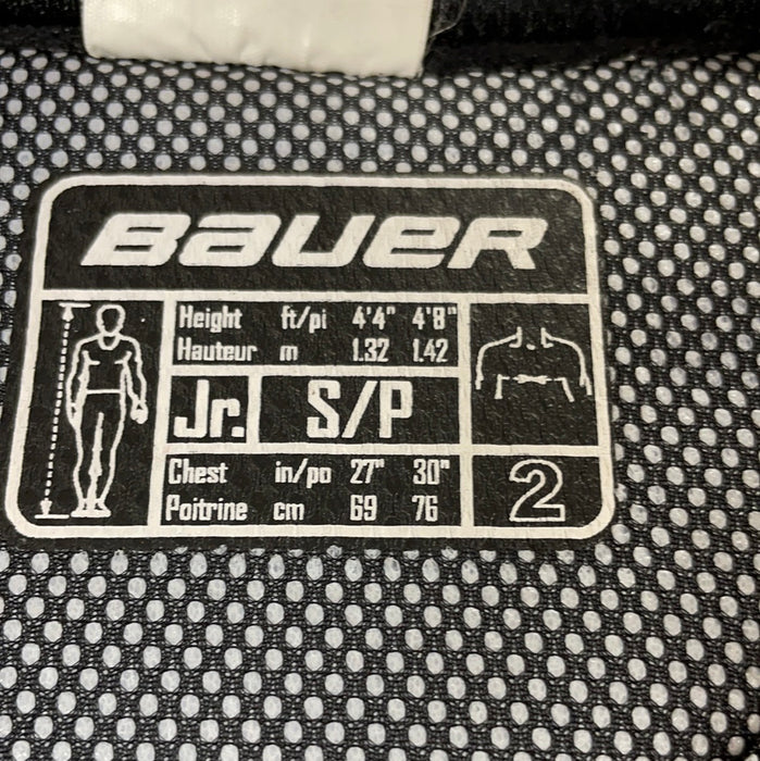 Used Bauer x800 Junior Small Shoulder Pads