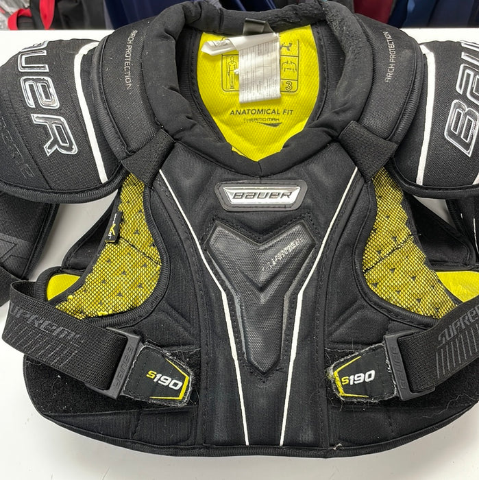 Used Bauer Supreme s190 Junior Large Shoulder Pads