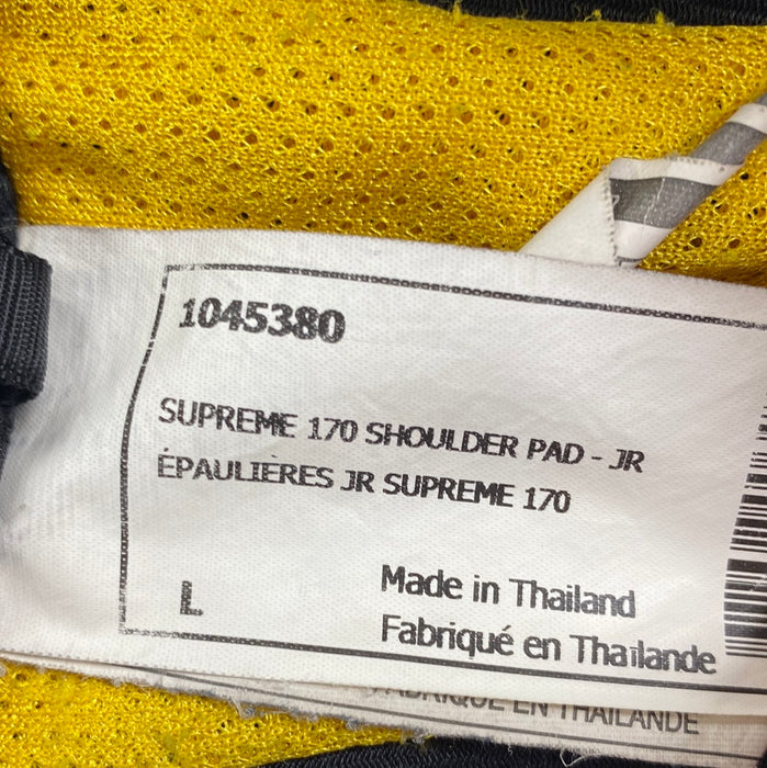 Used Bauer Supreme s170 Junior Large Shoulder Pads