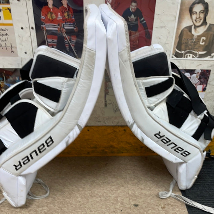 Used Bauer Supreme S27 Senior Extra Large Goalie Pads
