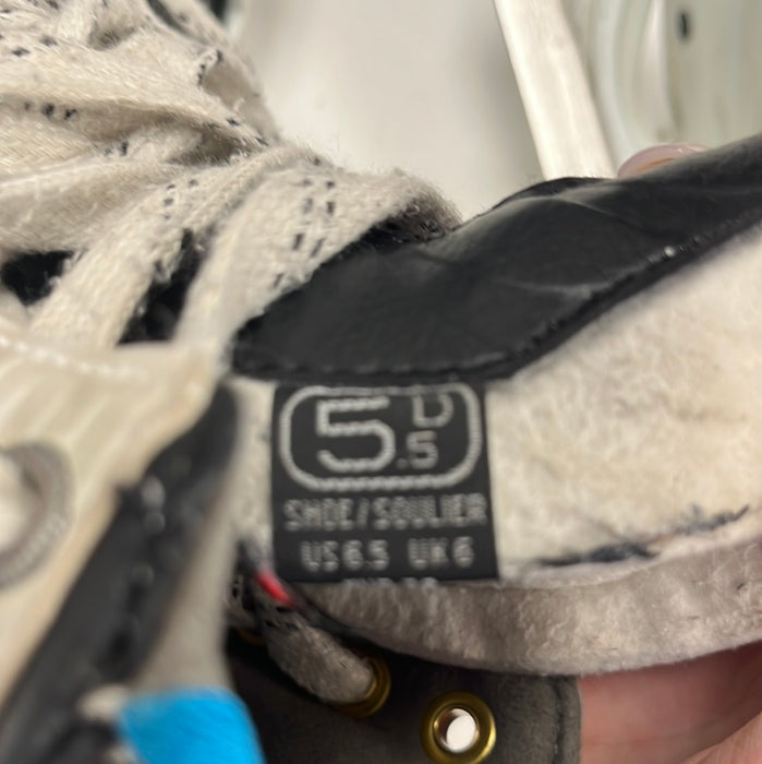 Used Bauer Reactor 4000 5.5D Goal Skate