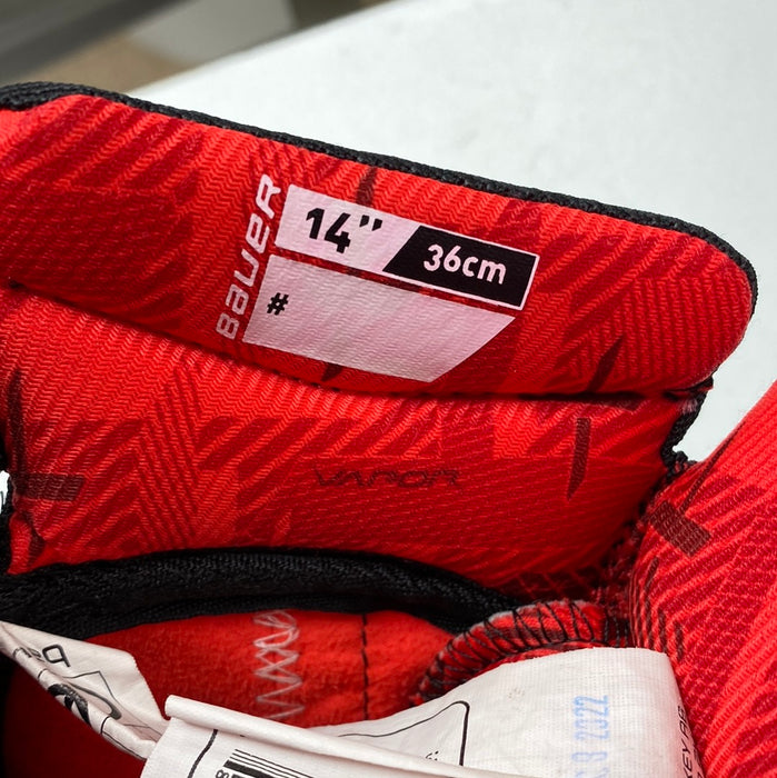 Used Bauer Vapor 3x 14” Gloves