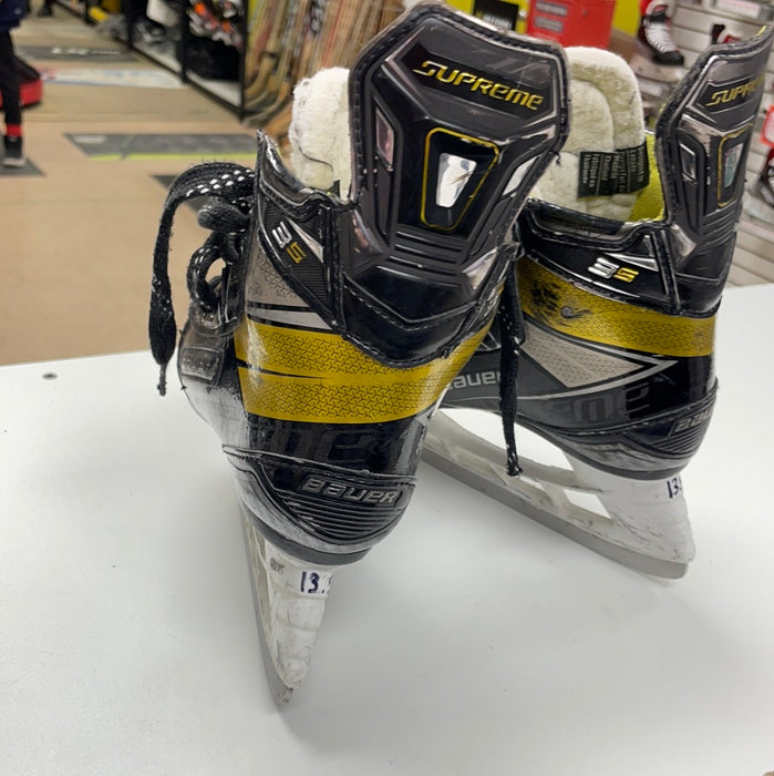 Used Bauer Supreme 3S 13.5D Youth Skates