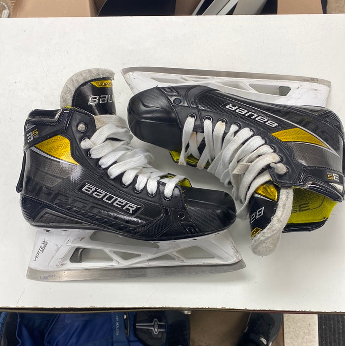 Used Bauer Supreme 3s 7.5D Goal Skates