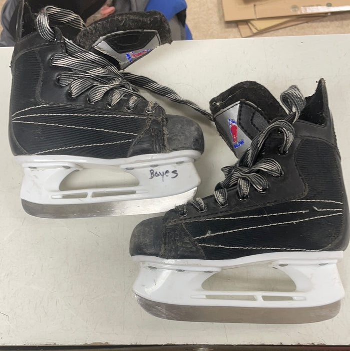 Used NHLPA 11D Youth Player Skates