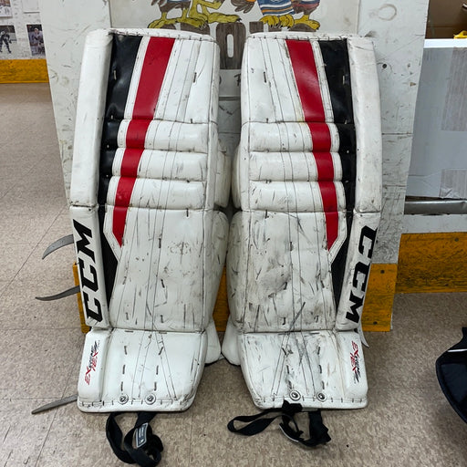 Used CCM Extreme Flex II 760 34”+1” Goal Pads