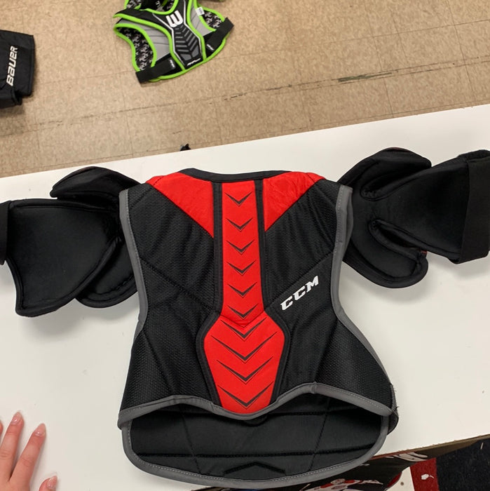 Used CCM QLT230 Junior Medium Shoulder Pads