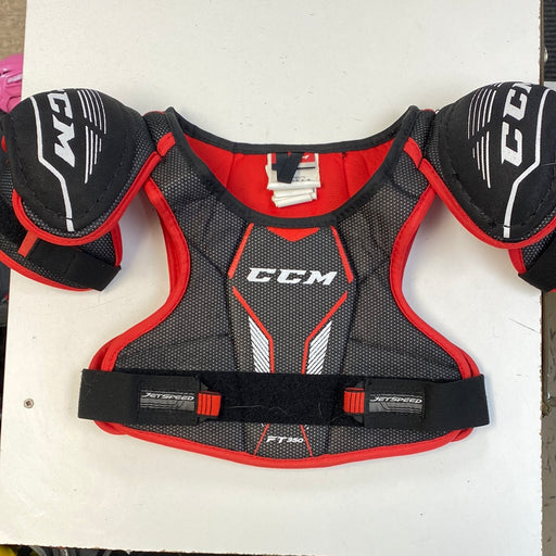 Used CCM JetSpeed FT350 Youth Large Shoulder Pads