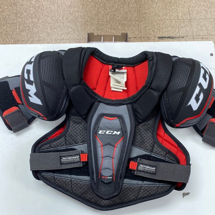Used CCM JetSpeed FT370 Junior Medium Shoulder Pads