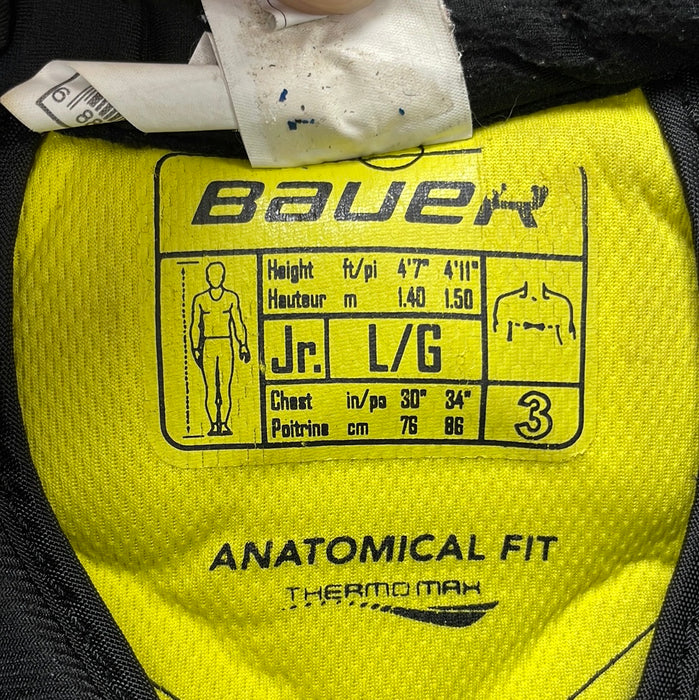 Used Bauer Supreme s190 Junior Large Shoulder Pads