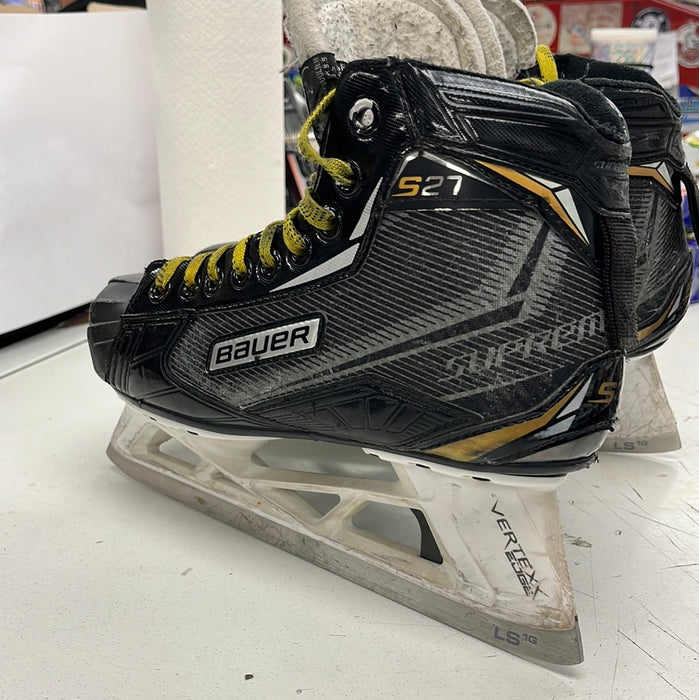 Used Bauer Supreme S27 5D Goalie Skate