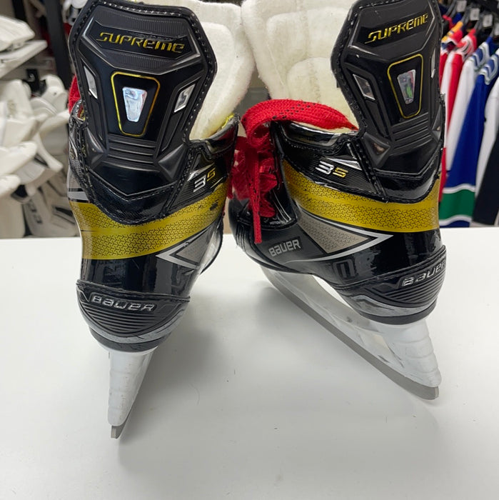 Used Bauer Supreme 3S 12D Youth Player Skates