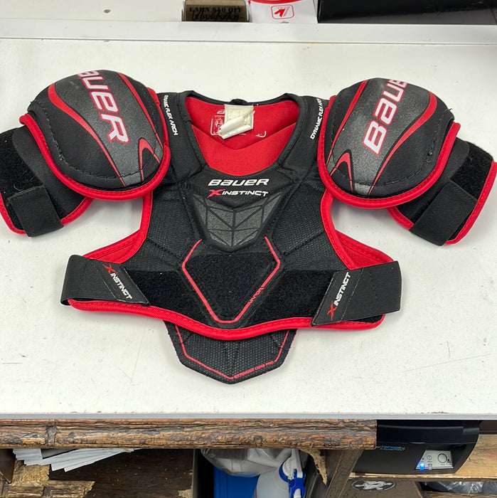 Used Bauer X Instinct Junior Small Should Protector