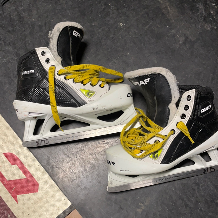Used Graf Goaler 5.5D Goalie skates