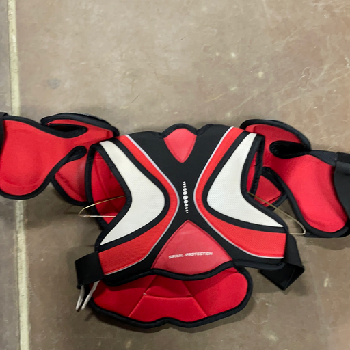 Used Bauer Canada Junior Medium Shoulder Pads