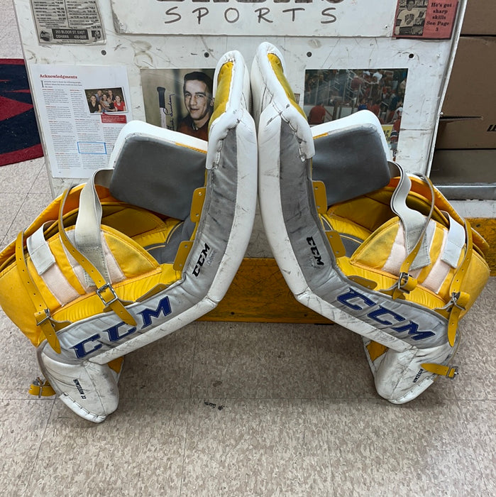Used CCM Extreme Flex Pro 34”+1” Goal Pads