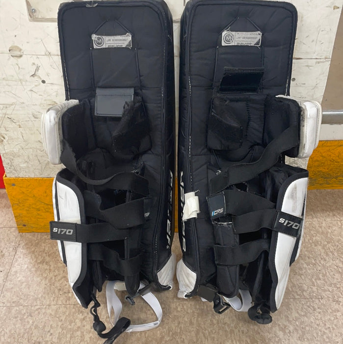 Used Bauer S170 28+1 Goalie Pads
