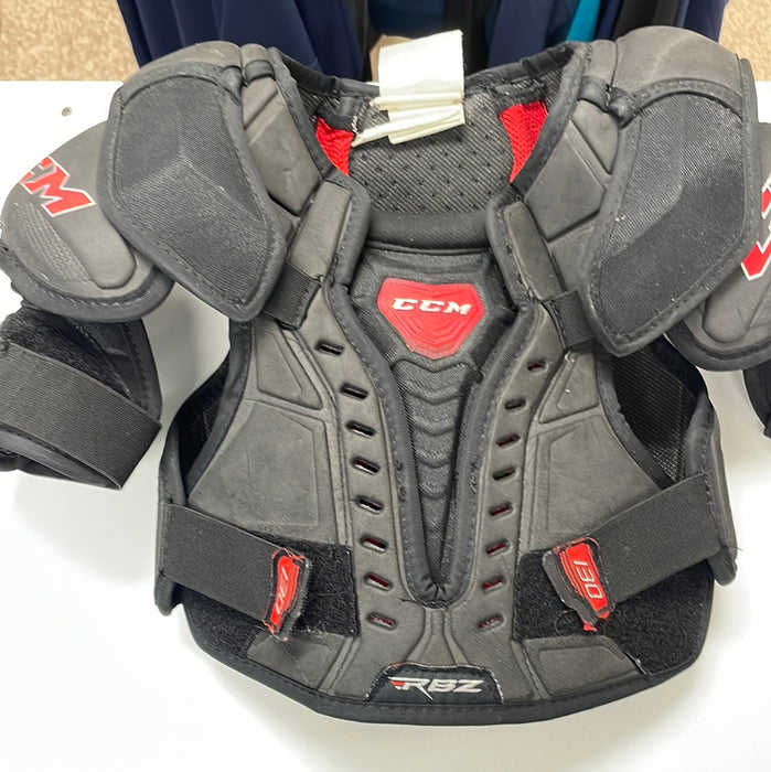 Used CCM RBZ 130 Junior Small Shoulder Pads