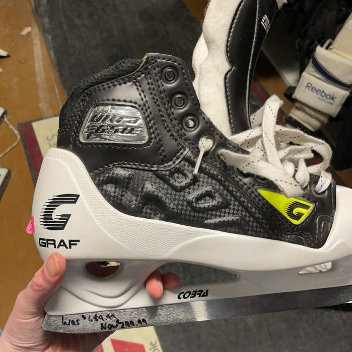 Used Graf Ultra G50 6D Goalie skates