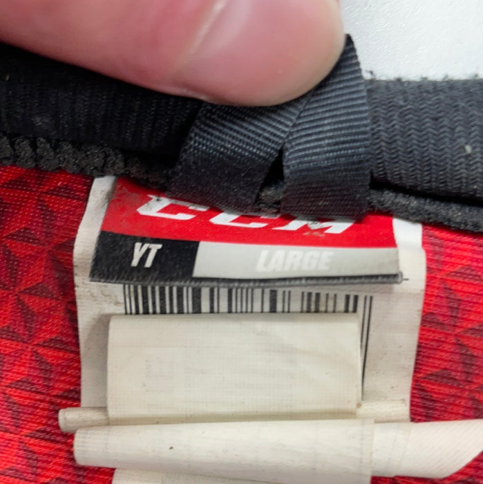 Used CCM JetSpeed FT1 Youth Large Shoulder Pads