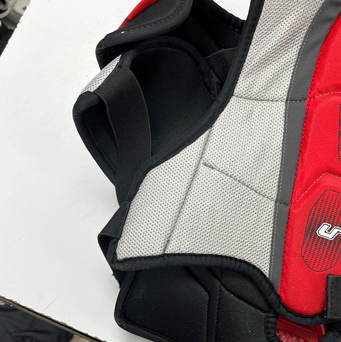 Used CCM U+08 Junior Large Shoulder Pads