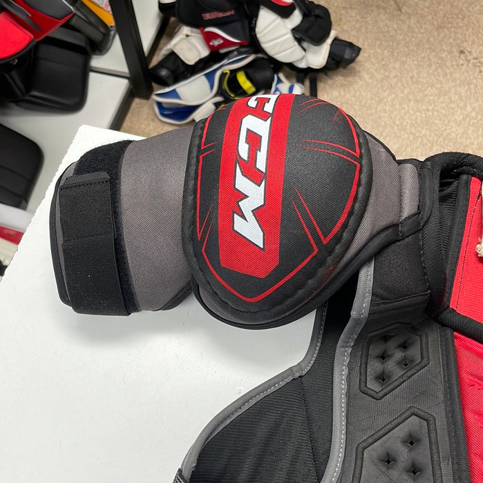 Used CCM QLT250 Senior Small Shoulder Pads