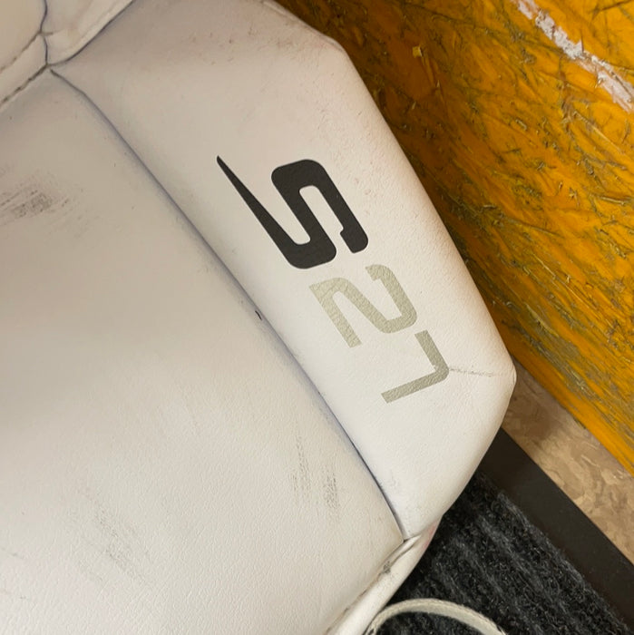 Used Bauer Supreme S27 Senior Extra Large Goalie Pads