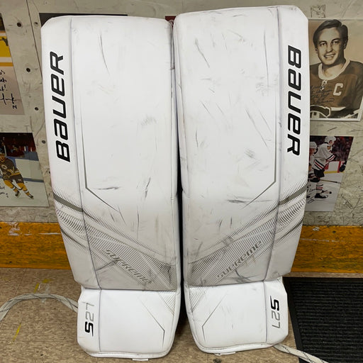 Used Bauer Supreme S27 Senior Extra Large Goalie Pads