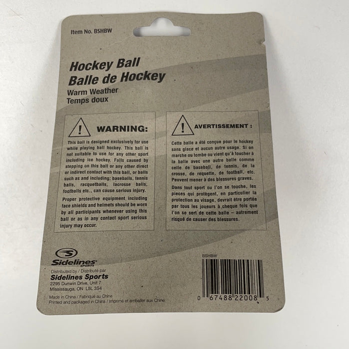 Outdoor Hockey Ball